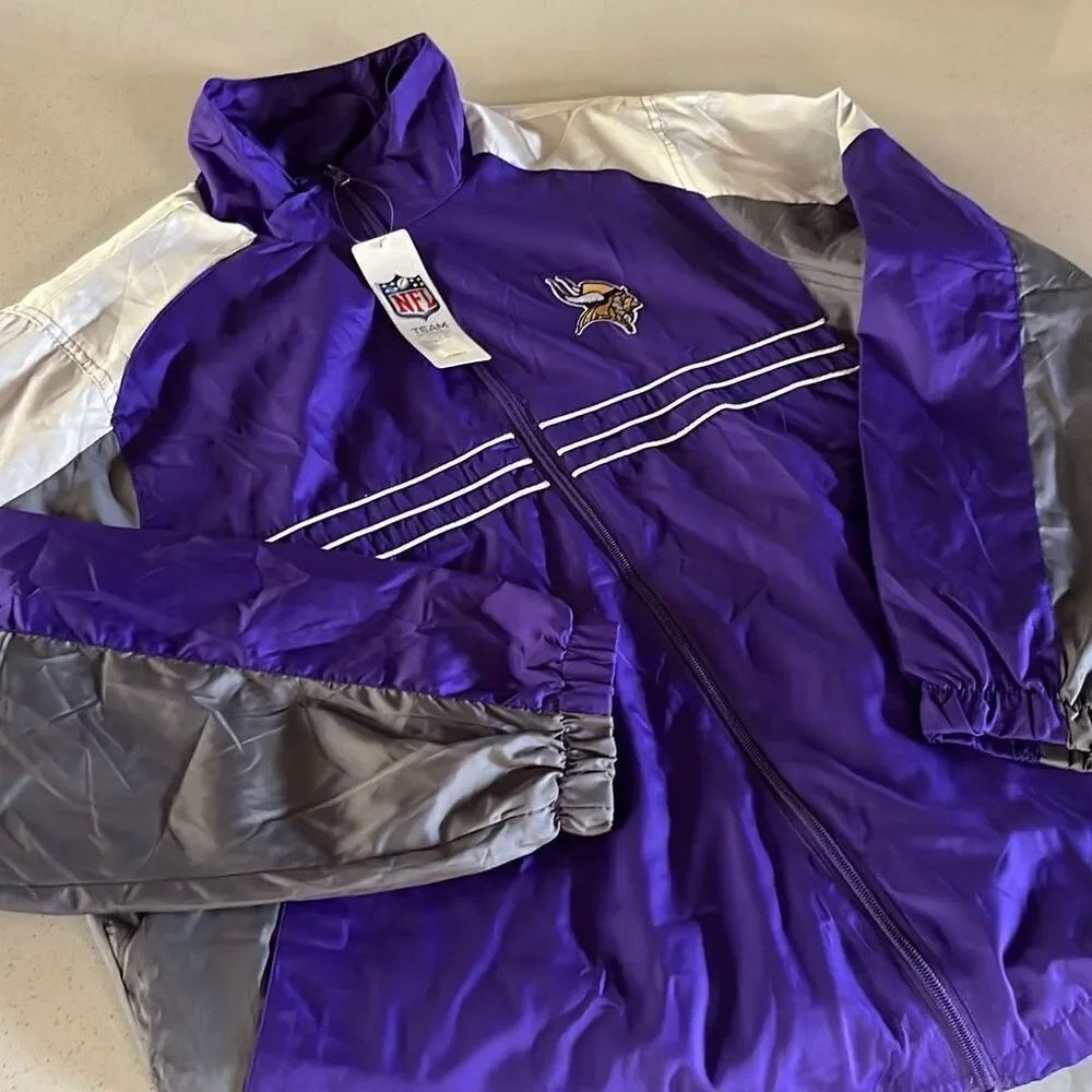 NWT Reebok NFL Team Apparel Sports Illustrated Full Zip Jacket Mens Large